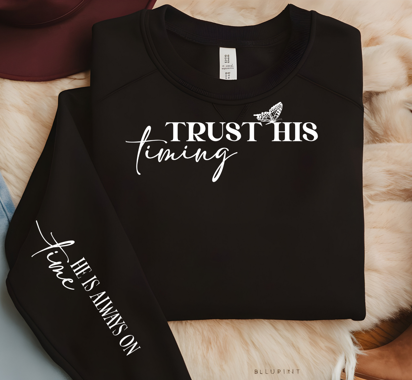 Trust His Timing Sweatshirt